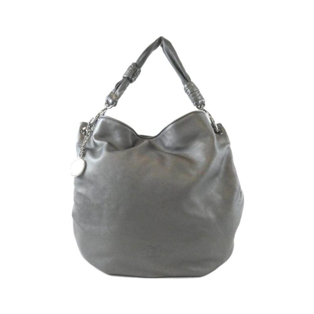 Loewe Metallic Leather Shoulder Bag
